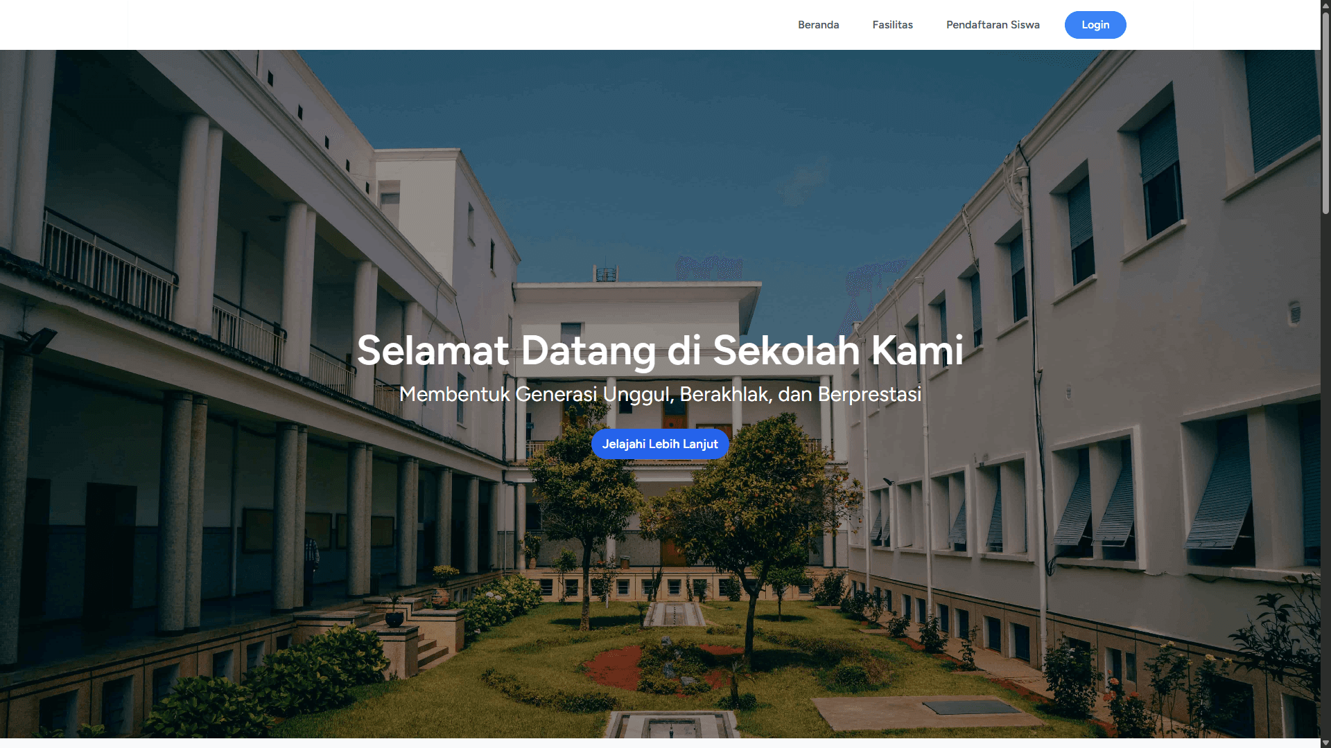 Sistem Akademik Sekolah screen 1